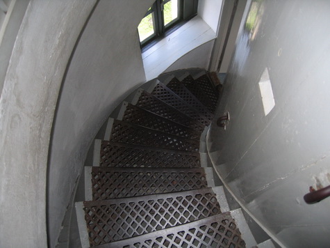 Trappen i fyrtårnet Trappen i fyrtårnet